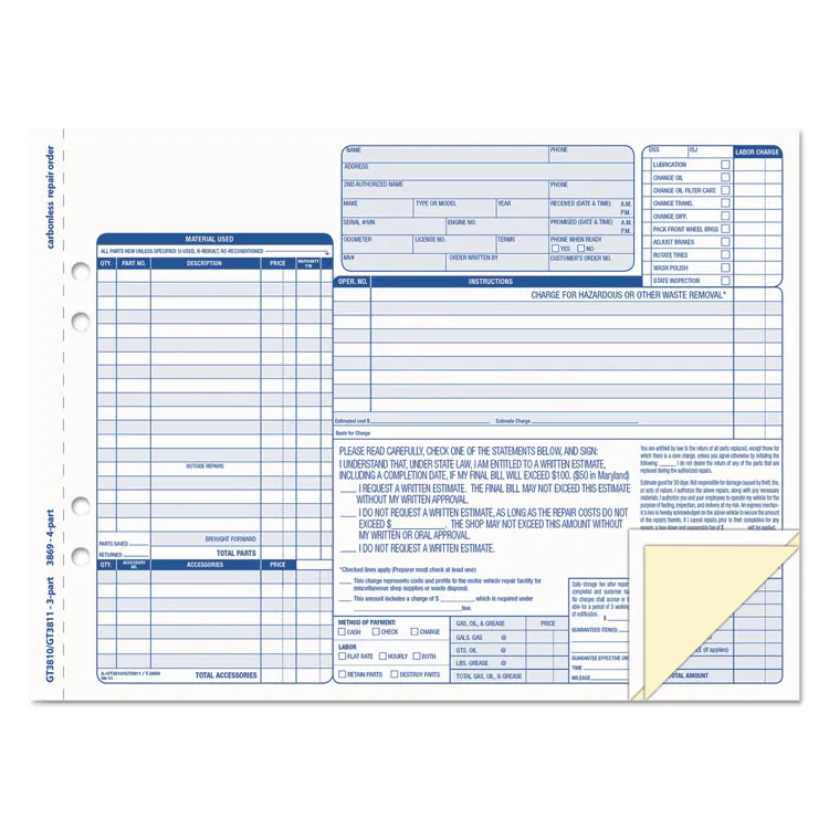 TOPS BUSINESS FORMS-3869