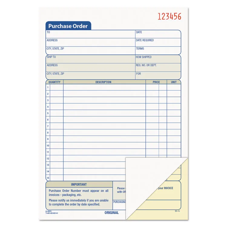 TOPS BUSINESS FORMS-46147