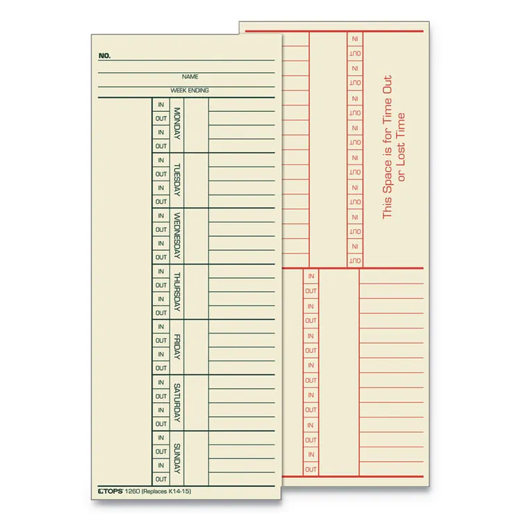 TOPS BUSINESS FORMS-1276