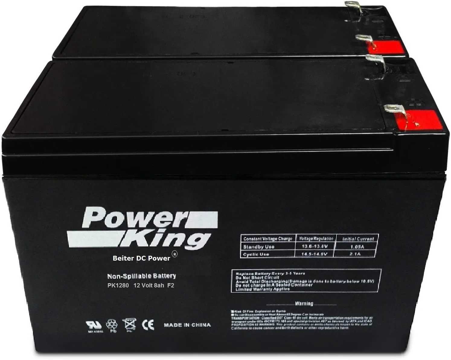 BATTERY TECHNOLOGY-APCRBC158-SLA158