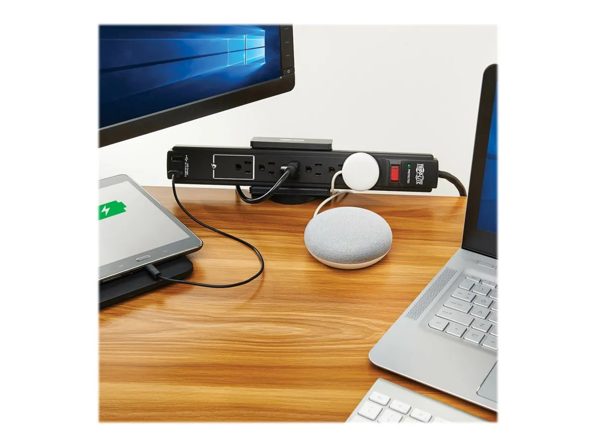 Tripp Lite-CLAMPUSBLK