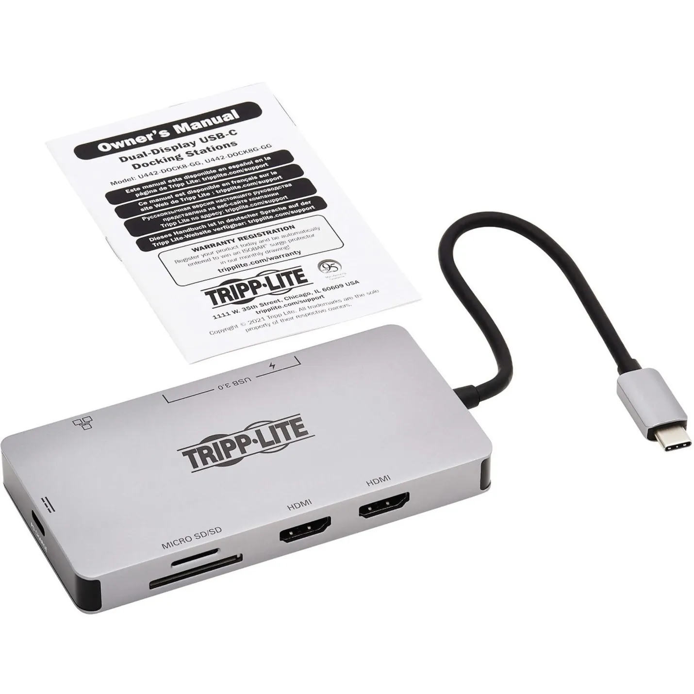 Tripp Lite-U442-DOCK8-GG