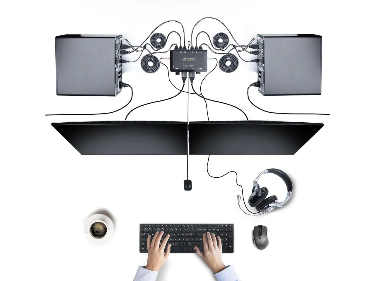 STARTECH-C2-DH46-UA2-CBL-KVM