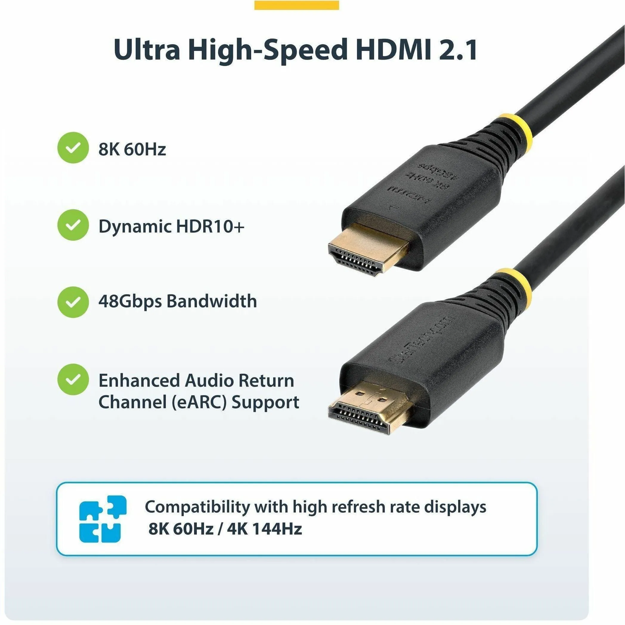 STARTECH-HDMI21-CBL-8K60-3M