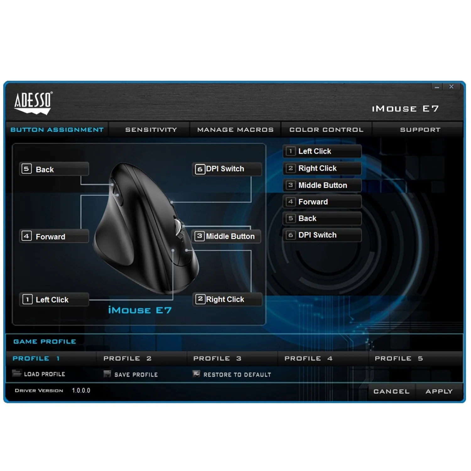 ADESSO INNOVATION INC-IMOUSE E7