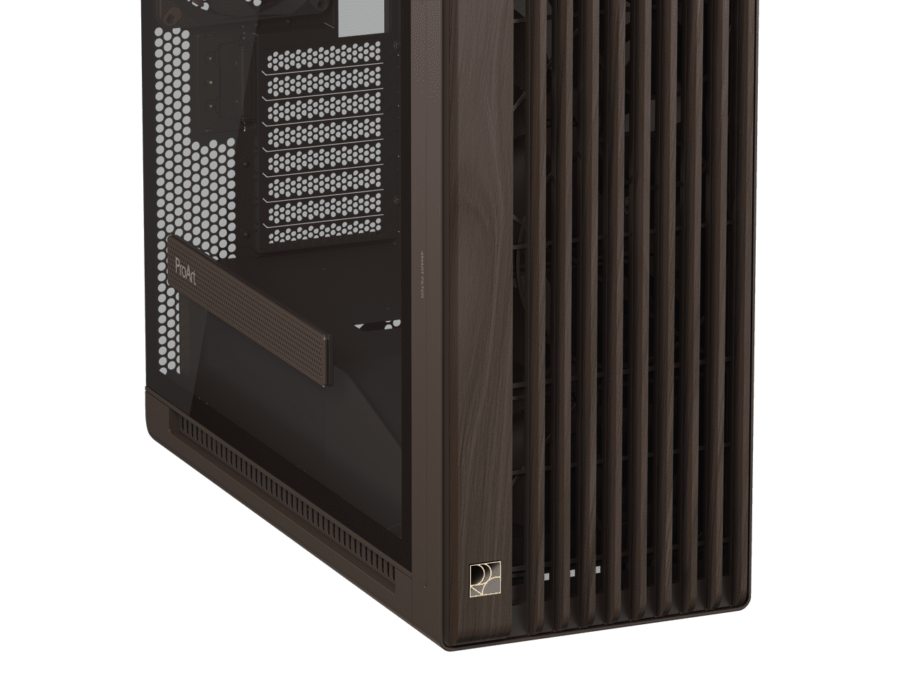 ASUS-PROART PA602 WALNUT WOOD TG PWM RETRO BROWN