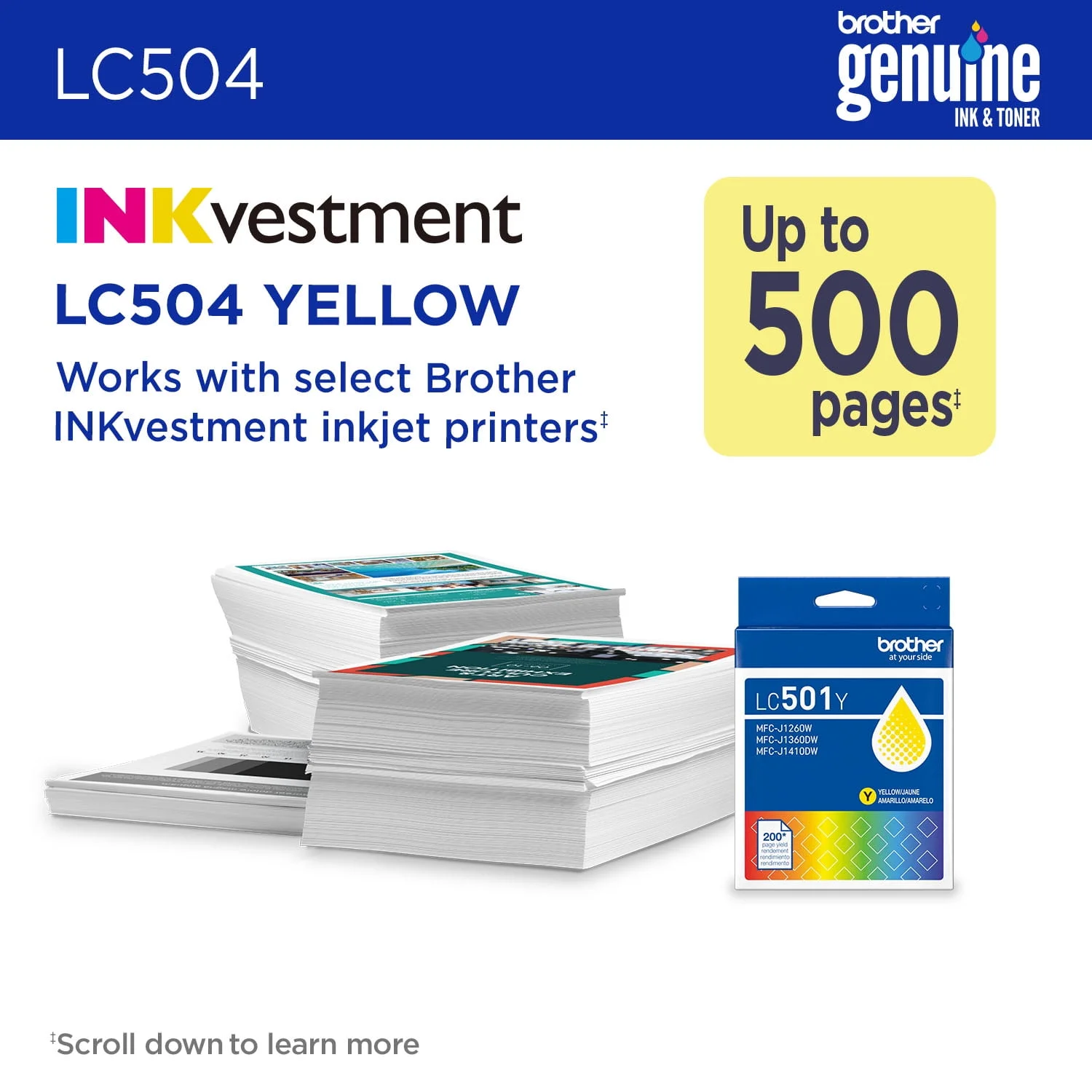 Brother-LC504YS