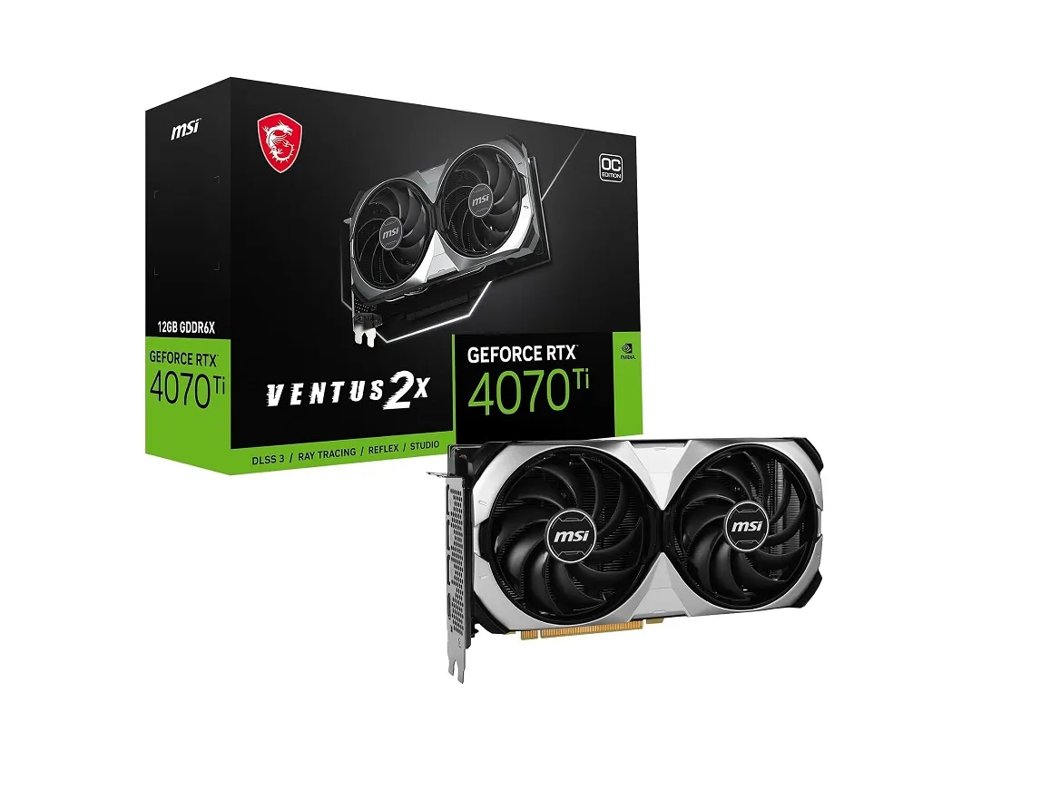 MSI-RTX 4070 TI VENTUS 2X 12G OC